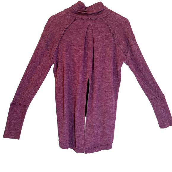 We the Free Cowl Neck Open Back Sweater Size Small Petite - Picture 3 of 6